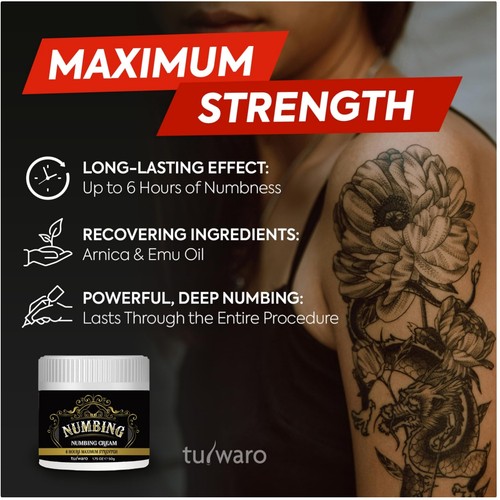Extra strength numbing cream - strength,