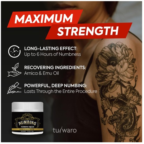 Extra strength numbing cream - strength,